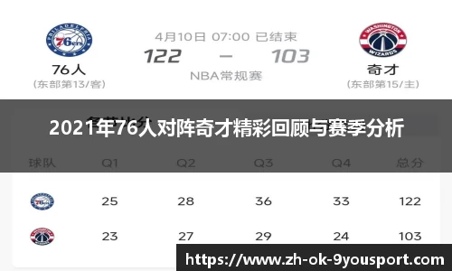 2021年76人对阵奇才精彩回顾与赛季分析